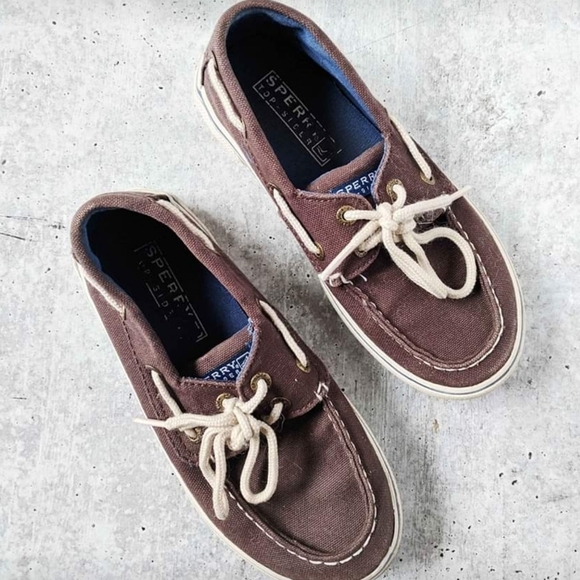 Sperry Topsider boys boat shoes slip ons size 13 - Picture 2 of 2